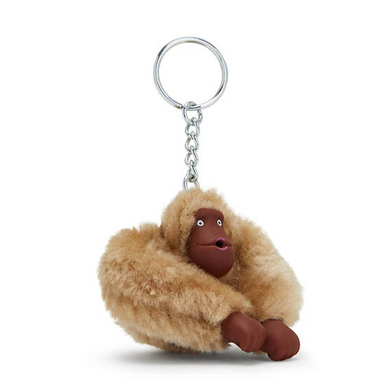 Accesorios Kipling Sven Small Monkey Keychain Beige | MX 2009JP